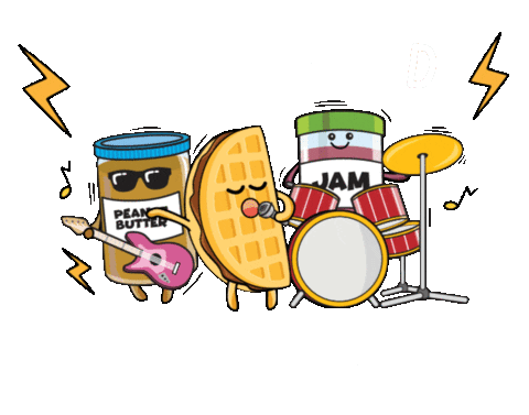 Rock On Jam Sticker by CPF Board