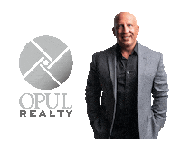 opulrealty real estate opul realty miketripoli Sticker