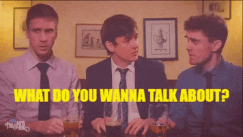 Night Out Talk GIF by FoilArmsandHog