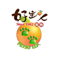 petso-llp logo orange pet taiwan Sticker