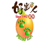 petso-llp logo orange pet taiwan Sticker