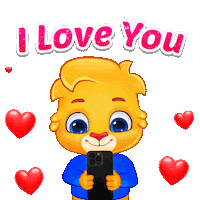 I Love Ya Sticker by Lucas and Friends by RV AppStudios