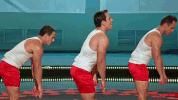 working out gong show GIF by Virzi Triplets