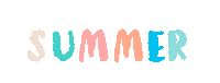kellyyhill happy summer beach tropical Sticker