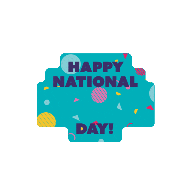 National Sticker Day Sticker by StickerGiant