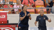 happy bruce arena GIF by LA Galaxy