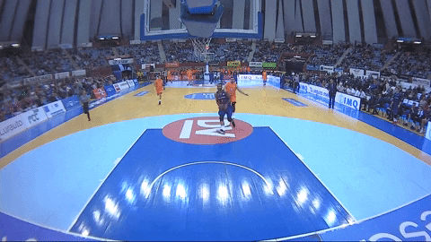 flying fc barcelona GIF by ACB
