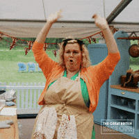 Party Celebrate GIF by The Great British Bake Off