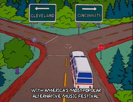 Season 7 Bus GIF by The Simpsons
