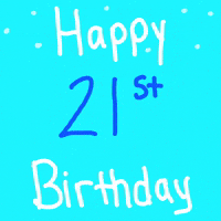 Birthday 21St GIF