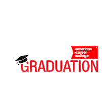 Graduation Graduate Sticker by American Career College