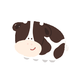 Cow Sticker