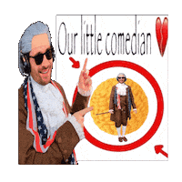 Not Funny Comedian Sticker