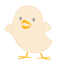 Chicken Easter Sticker by avamay