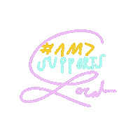 Ama Support Local Sticker