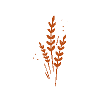 Grass Boho Sticker by Gubee