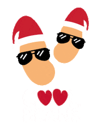 Christmas Cool Beans Sticker by Heart Foundation