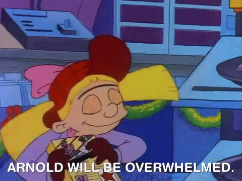 hey arnold nick splat GIF