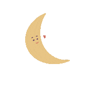 To The Moon Sticker