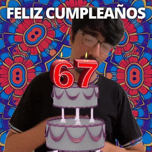 ¡Feliz 67.º cumpleaños!