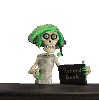 Goat Skeleton Sticker by HAYWARD