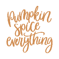 Pumpkin Spice Coffee Sticker by BMKits