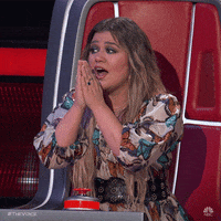 Happy Kelly Clarkson GIF by The Voice