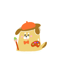 Pudding ぷりん Sticker