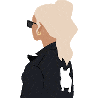 Girl Summer Sticker by BLAKE SEVEN