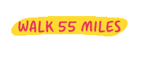Walking Exercise Sticker by Breast Cancer Now GIPHY