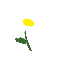 elarart flower elarart elar Sticker