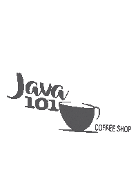Java Sticker by Houghton University