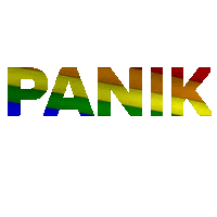 lgbt pride Sticker by Panik Records