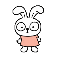 Bunny What Sticker