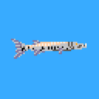 pixel art barracuda GIF by Tim Swast