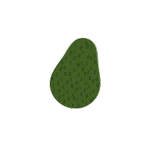 Avocado Itsmybase Sticker by Base