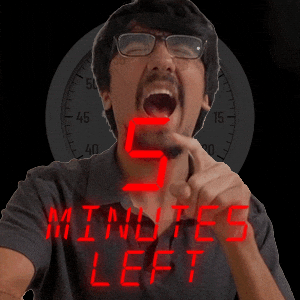 Five Minutes GIF