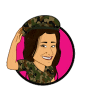 Soldier Ok Sticker by Digital Muniz