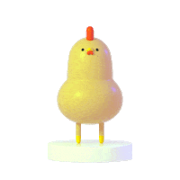 Chicken Egg Sticker by samchomaeul