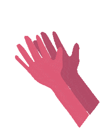 Hands Palmas Sticker by Vem Pra Globo