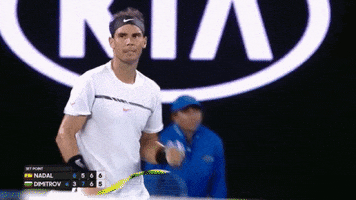 vamos rafael nadal GIF by Australian Open