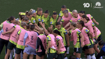 Team Huddle GIF by Football Australia