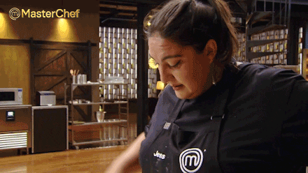 stress jess GIF by MasterChefAU