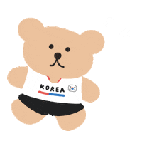 Korea Running Sticker by THOMAS LEE