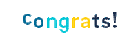 Congrats Congratulations Sticker by UC San Diego