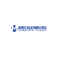 MecklenburgCommunityChurch logo coffee welcome church Sticker