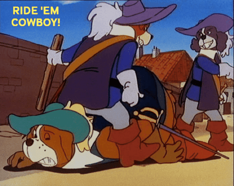 Beyonder66 giphyupload dog cartoon canine GIF