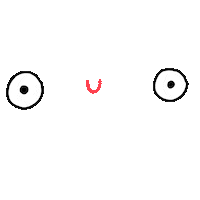 Eyes Sticker by Linzie Hunter