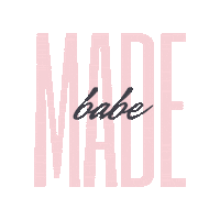 Sticker by Made Babe