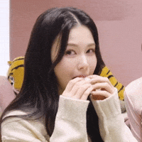 K Pop Eating GIF